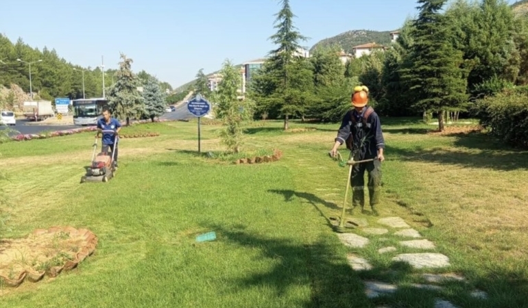Kamu Kurum ve Kuruluşlarına Büyükşehir’den Peyzaj Desteği 