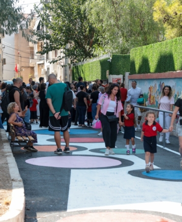 Konaklı öğrencilere ‘renkli yol’ sürprizi (1)