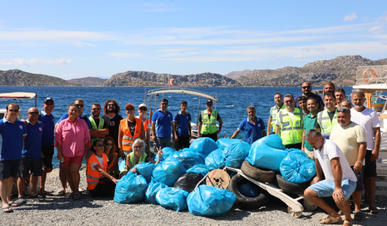 Muğla’da Plastik Atıklara Karşı Kıyılarda Ortak Mücadele (1)
