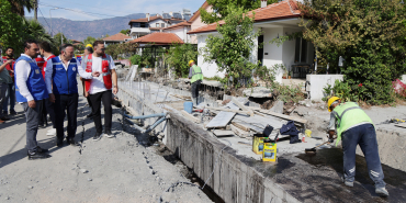 Büyükşehir Köyceğiz’in Yolları Yeniliyor Altyapısını Güçlendiriyor (1)