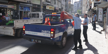 Konak’ta kaldırım ve yol işgallerine geçit yok (9)